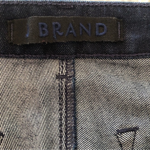 J brand flare leg high waisted jeans dark wash indigo 2224 size 30 women’s - Picture 10 of 13